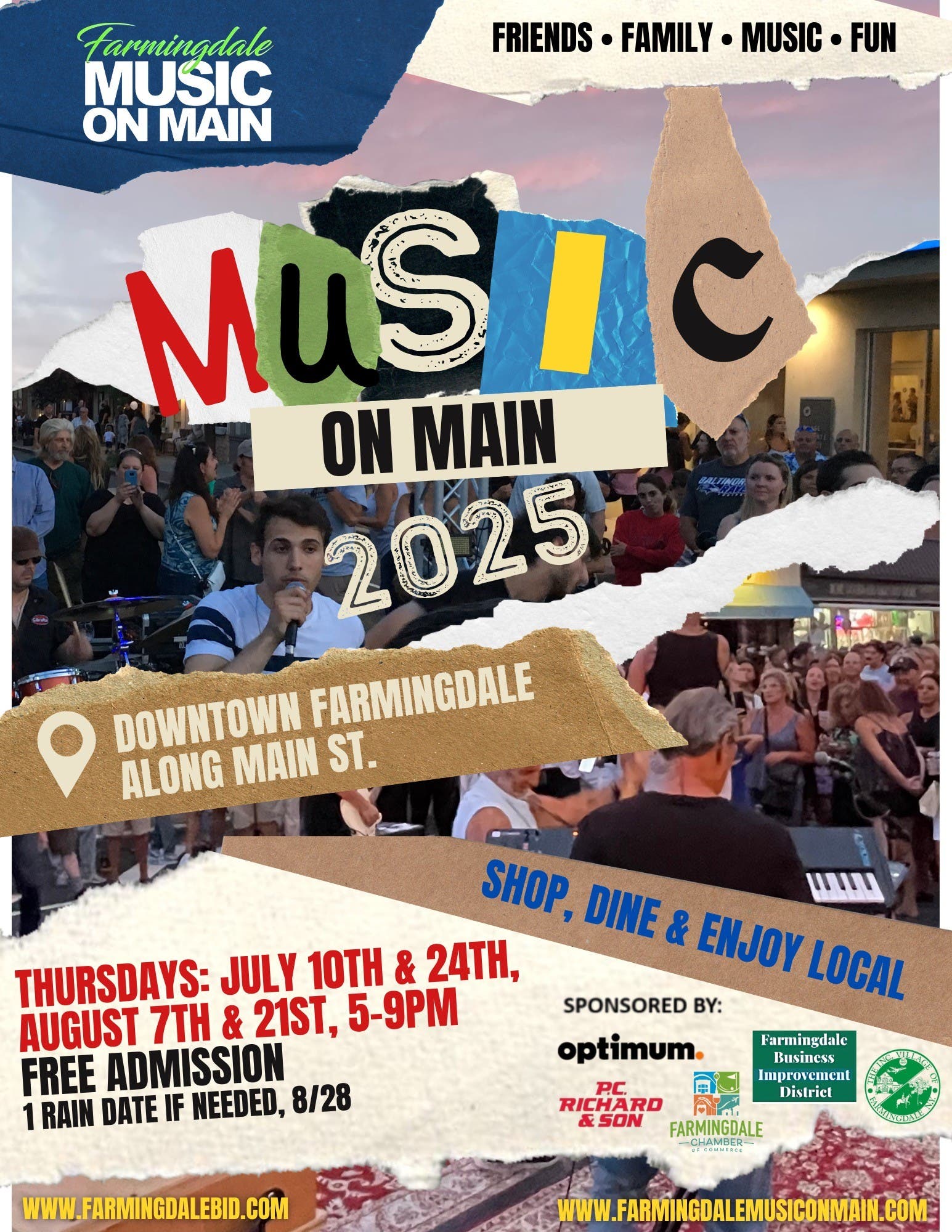 Farmingdale Music on Main - Summer 2025