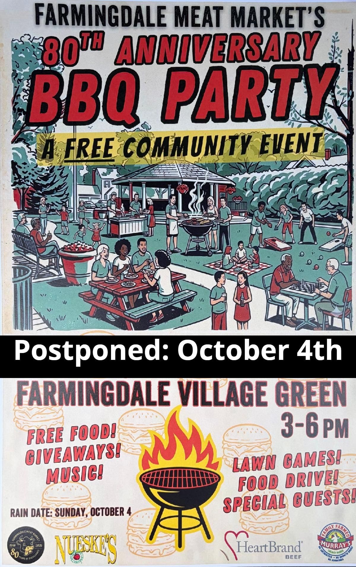 Farmingdale Meat Market's 80th Anniversary BBQ Party