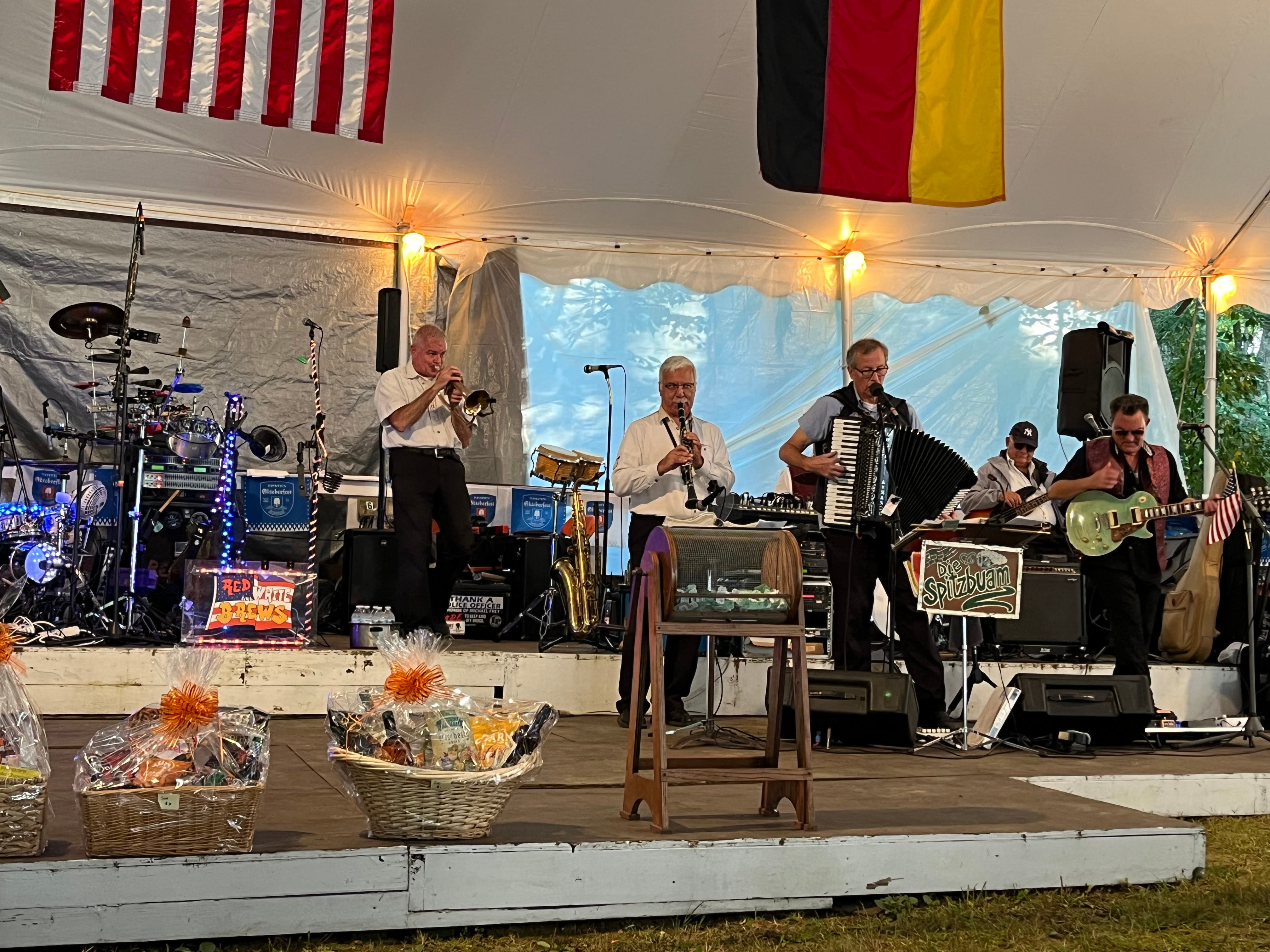 German Fest Time! Under the Giant Tent, Rain or Shine