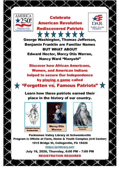 American Revolution Rediscovered Patriots
