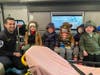 Kindergarten Class at Kangaroo Kids has an opportunity to see the inside of an ambulance thanks to EMT Stan Stellakis