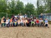Kindergarten Class at Kangaroo Kids with Their Grandparents and teacher, Miss Nisha
