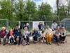 Waddlers with their Teachers Miss Jackie and Miss Fatima and their Grandparents