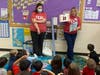 Lisa Alesandro and Barbara Carra from The Children's Dental Center taught Kangaroo Kids students lessons on keeping their teeth healthy!