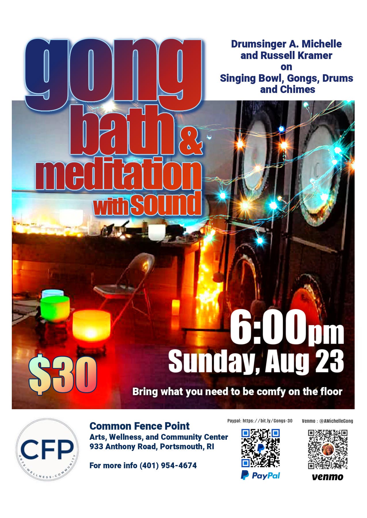 Gong Bath & Meditation With Sound