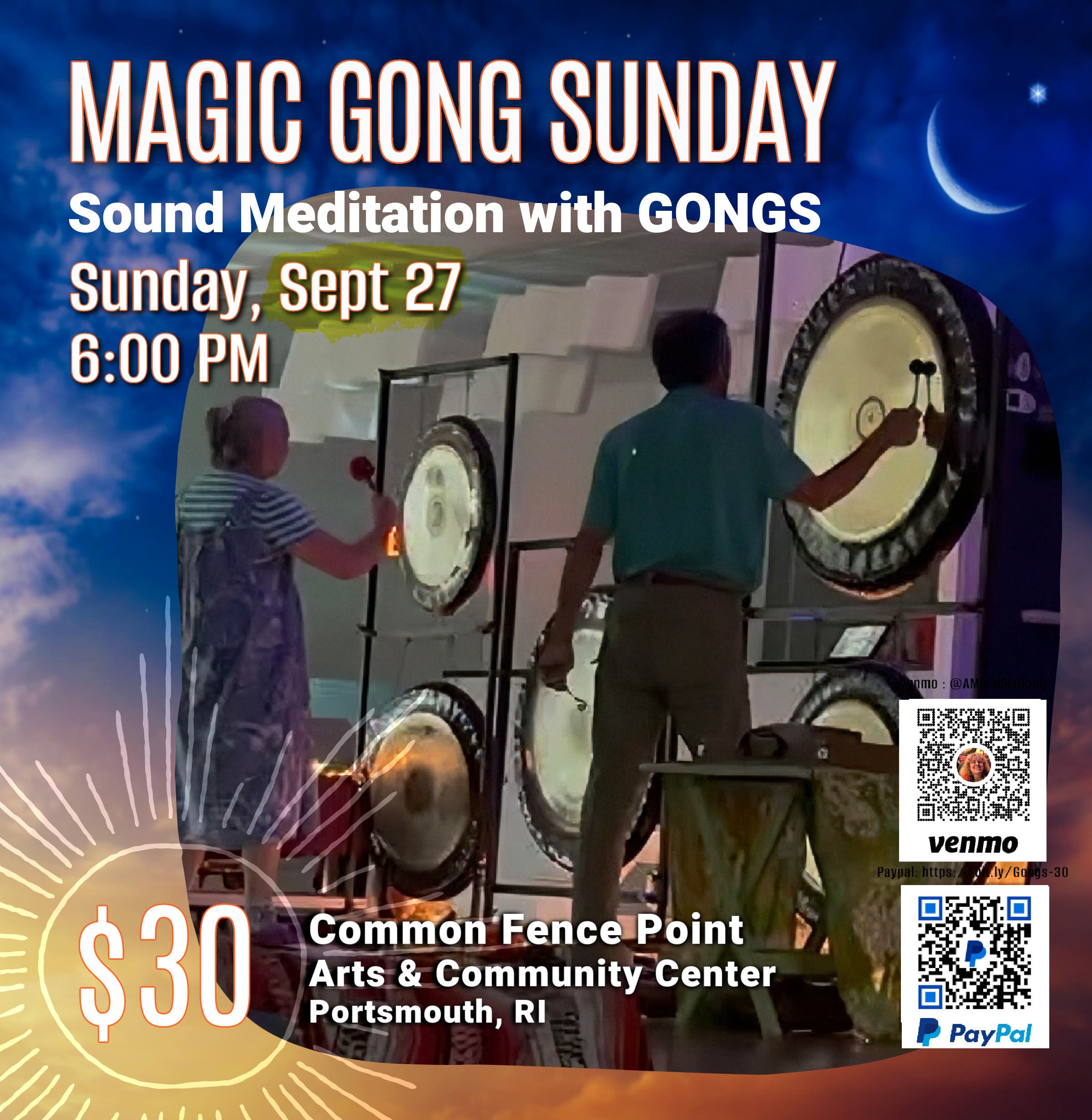 Magic Gong Sunday - Sound Meditation with Gongs
