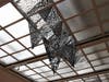James Andrew Scott, It Might Be a Place (for LLH), [detail of center], 2019 Site-specific installation, painted acrylic 