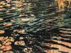 Catherine Kernan, Time and Again, #25, 2019, woodcut monoprint on Sekishu paper 20" x 60"