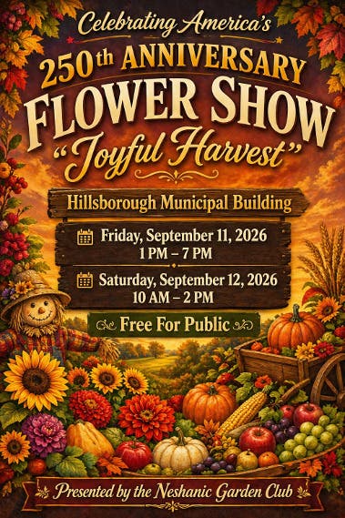 250th Anniversary Flower Show "Joyful Harvest"