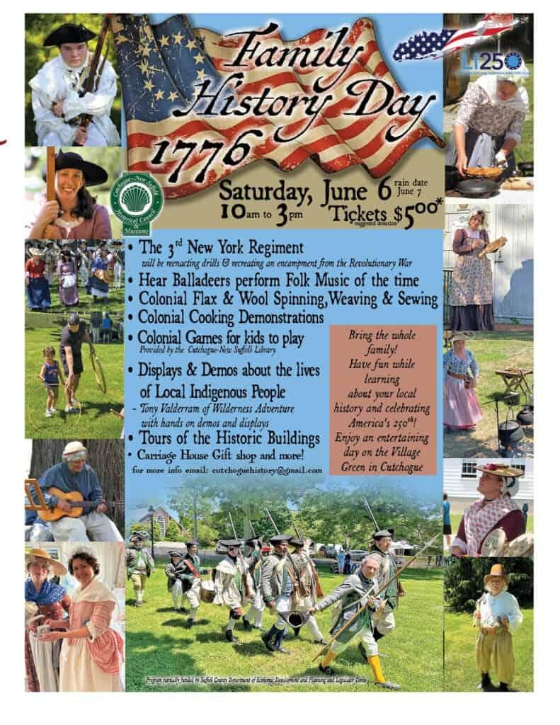 Family History Day 1776