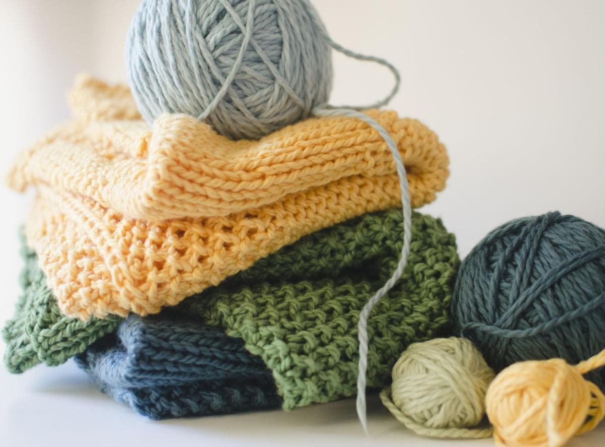 Summer Knitting, Crocheting, and Beading Group