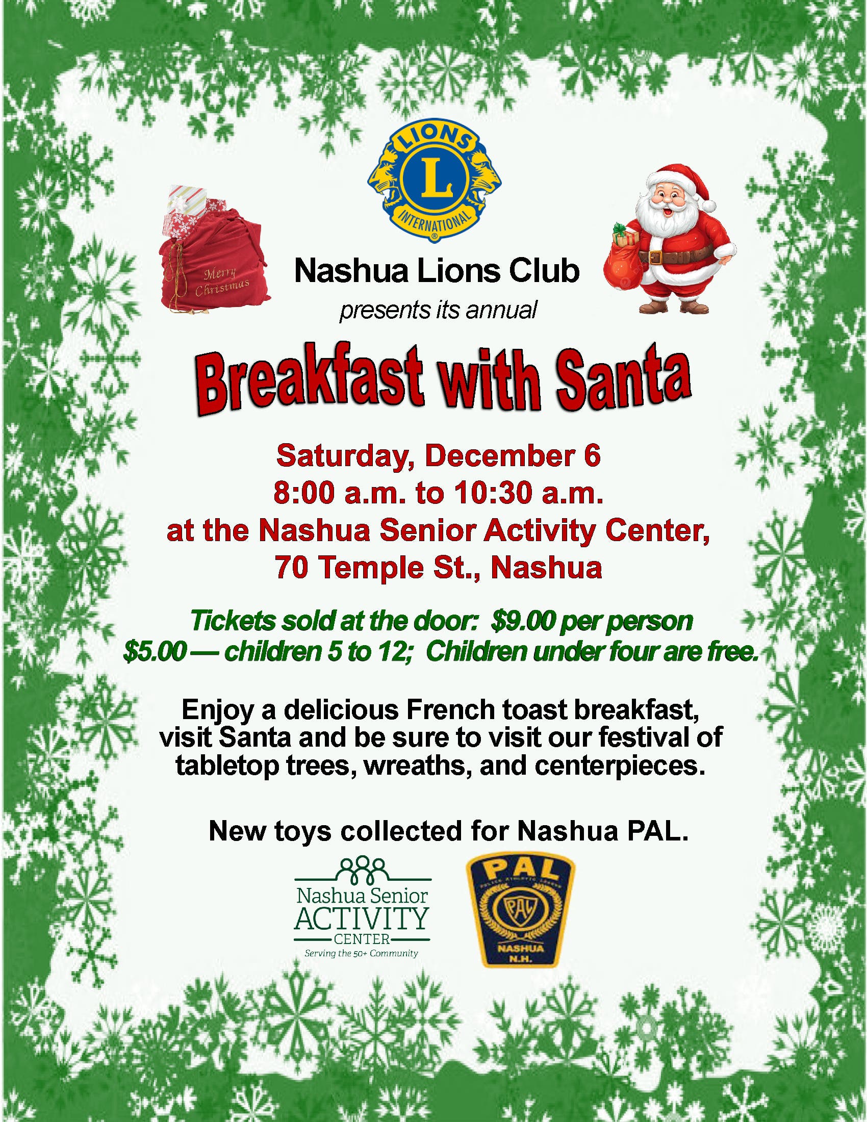 Breakfast with Santa