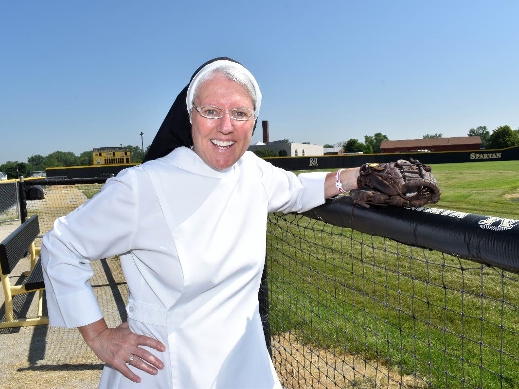 Taking a moment to pause on her recent appearance on Smarter than a 5th Grader, Sister Mary Jo at Marian Catholic