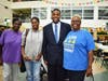 Dr. Lenell Navarre poses with a few of the District 206 parents who attended Parent University 