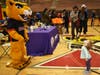 Chance the Cougar meets fans at the Shannon Center