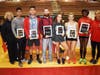 Top six runners at the St. Xavier Cougar 5K/Walk