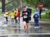 At the finish line during the 19h annual Cougar 5K Run/Walk 