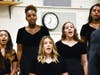 Part of Marian Catholic Varisty Choir sings Grace during the Fall Choir concert at the high school.