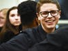 Marian Catholic choir members take a break