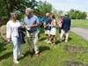 Robin Kelly speaks with Louis Viverito, Stickney Township Supervisor and former 11th District Senator at the dedication of the Maggie Crotty path. "It was an honor to be part of the dedication" said Kelly. "Maggie was a caring public servant."