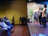 Nicci Hejnar from Plainfield and member of Well Versed Comedy, does a skit with Brooke Simkins from Orland Park at The Roxy in Lockport. A few local comedians came together last Friday evening to raise funds for Royal Family Kids Camp for foster kids. 