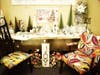 An area at willow Tree Design featuring home decorations for the season for purchase. Stop by the open house on Thursday, November 18th between 4-9PM and Friday, November 19th between 4-9PM.