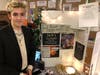 Senior Jack Duqette, of Stratham, with his Pursuit of Happiness project.