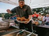 Chef Matt Provencher, of the Foundry Restaurant, cooks up Vernon Fried Chicken 