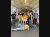 Middle school students at Great Bay Charter School show their support during National School Choice Week.  