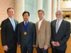 JP Gallagher, President and Chief Executive Officer, NorthShore;  Jubao Duan, PhD;  Michael S. Caplan, MD, Chief Scientific Officer, Research Institute;  Pablo V. Gejman, MD,  Louis W. Sauer Chair of Research