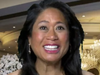 Emcee Nina Pineda at the organization's virtual gala 