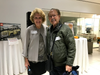 Shelly Wimpfheimer, Executive Director of The Community Chest of Eastern Bergen County, congratulated supporter Manny Genn on winning the raffle prize.