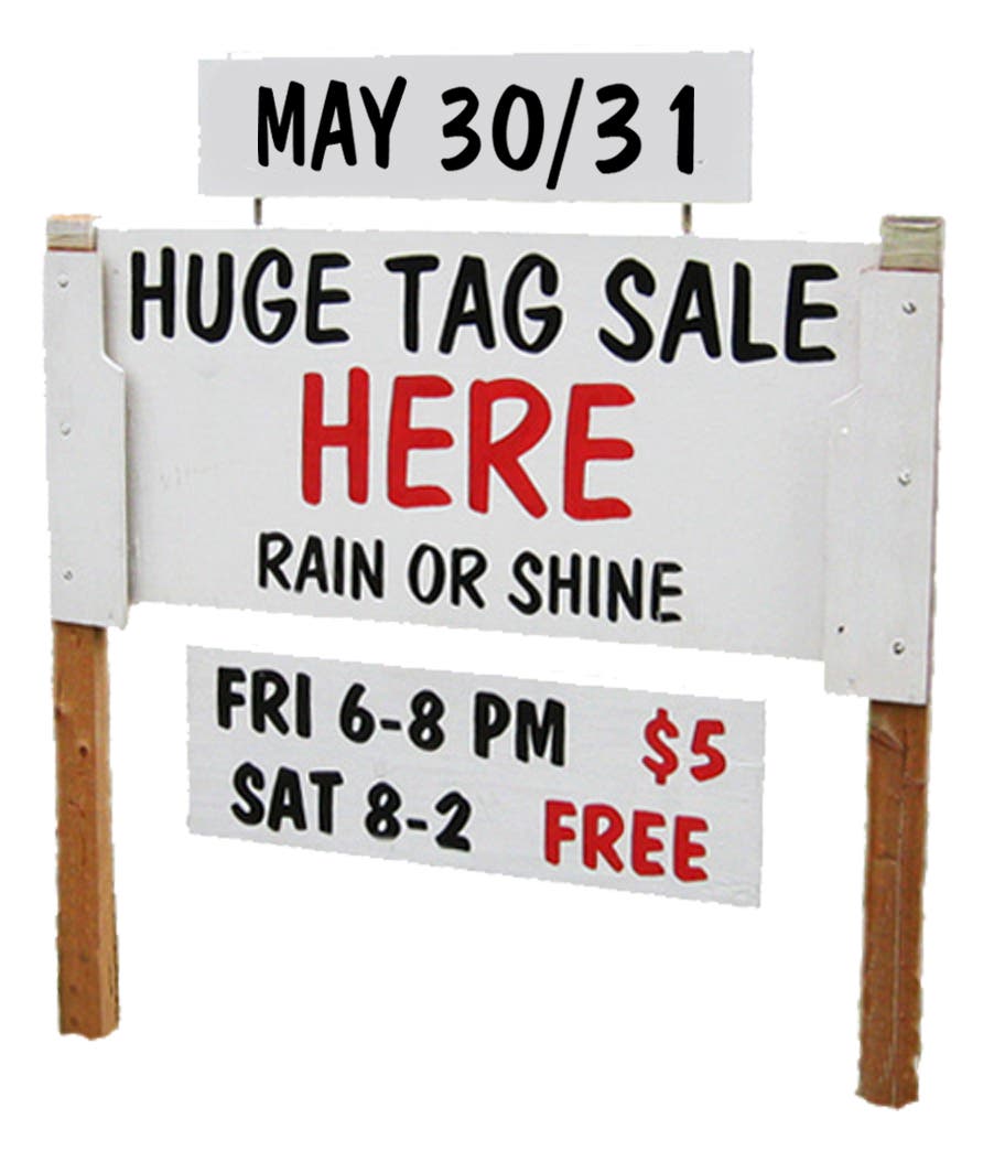 Huge Tag Sale