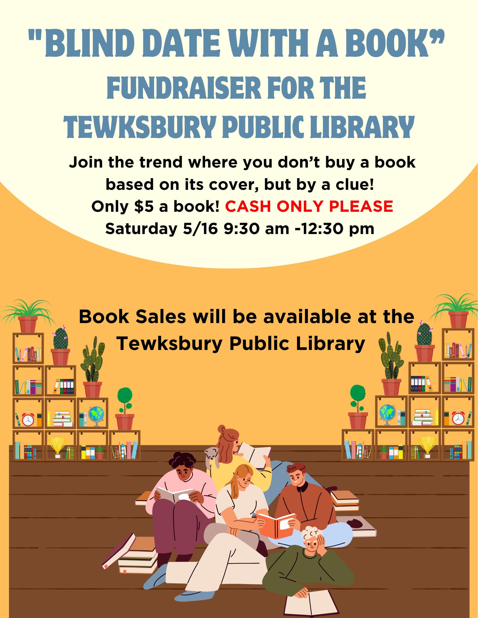 Blind Date with a Book Fundraiser