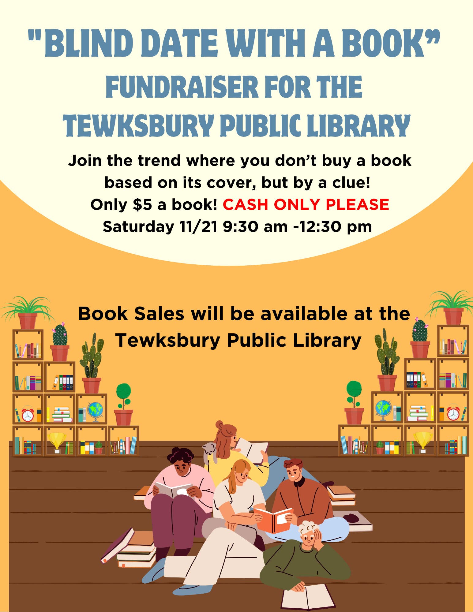 Blind Date with a Book Sale