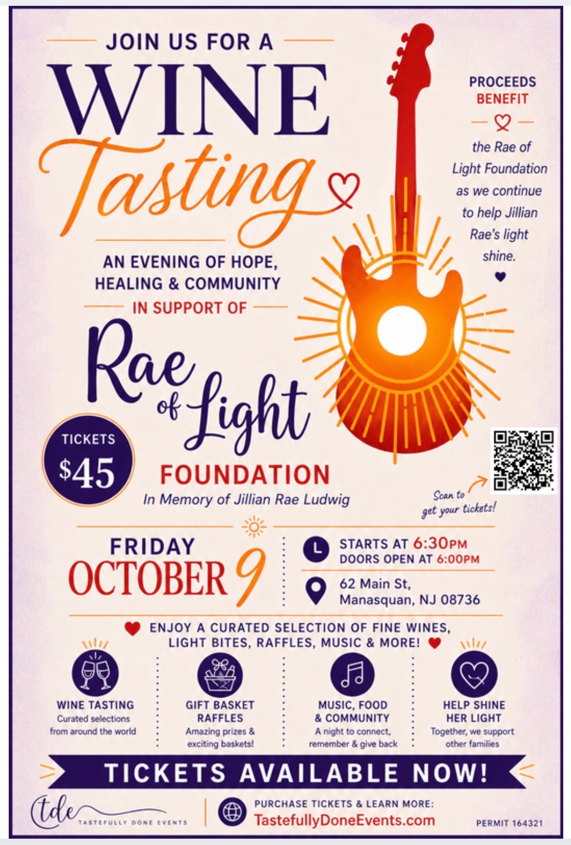 Wine Tasting In Support Of Rae Of Light Foundation