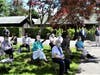  Since the mass was held outdoors and every person in the congregation wore a mask and chairs were placed apart from one another, this was a "safe" mass for high-risk people, those with pre-existing health conditions or over 65 years of age.