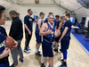 Marcus Scribner flexes after Lighthouse Christian Academy win