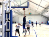Zachary Brewer was moving through and making layups