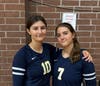 Emma Mefford and Shayla Papik (right)
