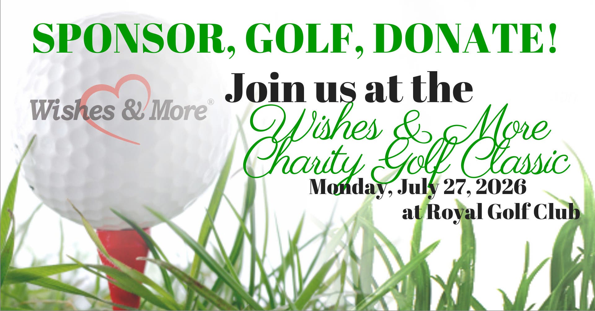 Wishes & More Golf Classic – 2026 