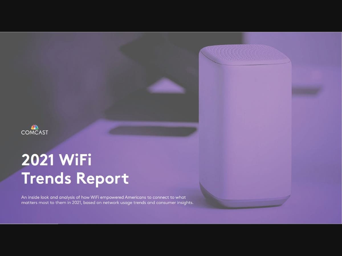 Comcast’s 2021 WiFi Trends Report, providing insights into how WiFi enabled Americans to pursue what mattered to them most in 2021 based on network trends and consumer insights.
