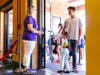 Comcast, the Armed Services YMCA and Lollipop Theater Network partnered to provide an afternoon of entertainment, appreciation and family connection at Carey Theater.