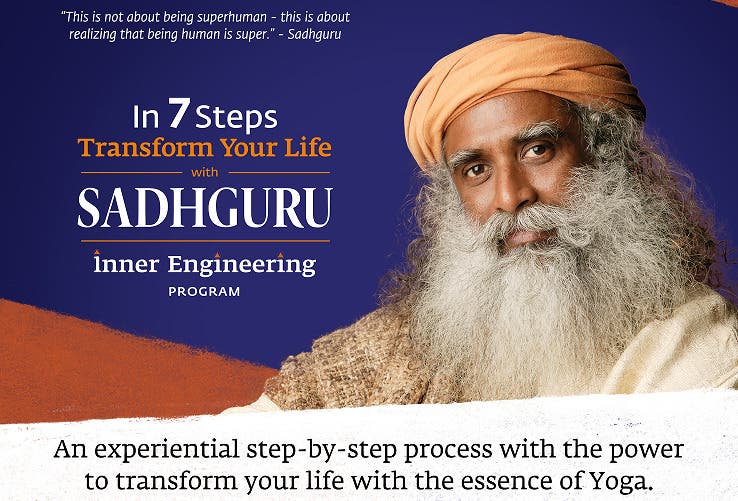 Inner Engineering In-Person!  Sep 17-20