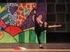 Uniondale Summer Arts student Zahara Saintyl, grade 6, performing on stage during the girls dance performance.