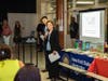 Former First Lady of New York, Mrs. Matilda Raffa Cuomo speaks to Uniondale staff about the value of mentorship.