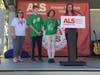 Jack Ceriello, EWS ‘19 and Martine Tawaji, Director of Community Service at EWS, representing East Woods at the annual ALS Walk at Eisenhower Park in East Meadow. 