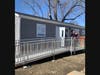 Outside of the new Nurse Pod at Landing Elementary School during the ribbon cutting ceremony.