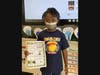 Kenzye Campbell, grade 1, spoke to her classmates about her Jamaican heritage and some of the customs that Jamaica is known for. 