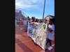 Students from all school buildings showed their support by carrying decorative banners for their respective school.